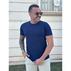Camiseta CK Azul⭐ - A-5868 - DROPA AQUI