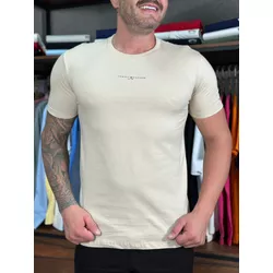 Camiseta TH Caqui - A-5876 - DROPA AQUI