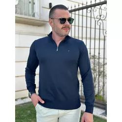 Suéter Zíper TH Azul - 5948 - DROPA AQUI