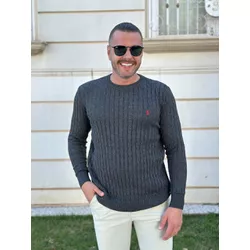 Suéter PRL Chumbo - 5985 - DROPA AQUI