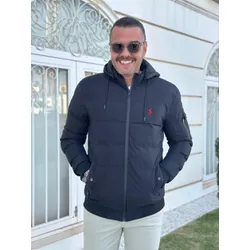 Jaqueta Acolchoada PRL Preto - 6026 - DROPA AQUI