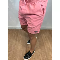 Short Sarja Armani Rosa - 3074 - DROPA AQUI