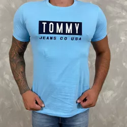 Camiseta TH Azul⭐ - B-3714 - DROPA AQUI