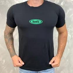 Camiseta Levis Preto DFC⭐ - 3785 - DROPA AQUI