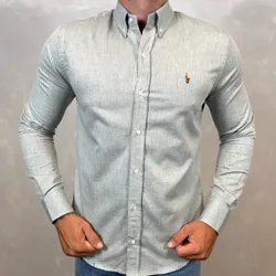 Camisa Manga Longa PRL Verde⭐ - 40421 - DROPA AQUI