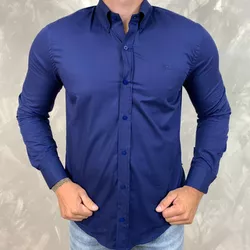 Camisa Manga Longa HB Azul⭐ - 40562 - DROPA AQUI