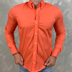 Camisa Manga Longa HB Laranja⭐ - 40566 - DROPA AQUI