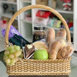 Cesta Luxo - CAFECOMPAO I Cestas de Café da Manhâ Curitiba