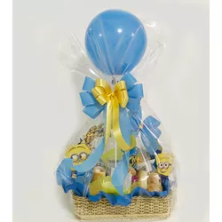 Cesta Infantil Minions - CAFECOMPAO I Cestas de Café da Manhâ Curitiba