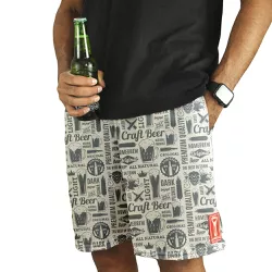 Beermuda Cinza Chopp - CAPITÃO PIRATA