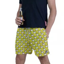 Beermuda Amarelo Espuma Cerveja - CAPITÃO PIRATA