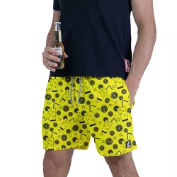 Beermuda Amarelo Suco De Limão - CAPITÃO PIRATA