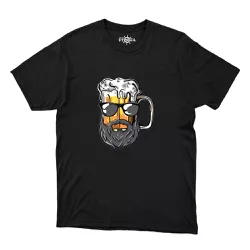 Camiseta Caneca De Cerveja - CAPITÃO PIRATA