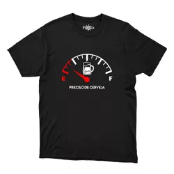 Camiseta Preciso De Cerveja - CAPITÃO PIRATA