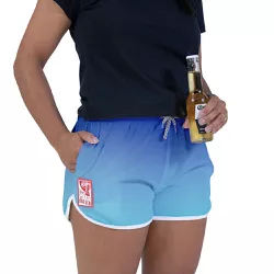 Short Feminino Beer Degradê Azul - CAPITÃO PIRATA