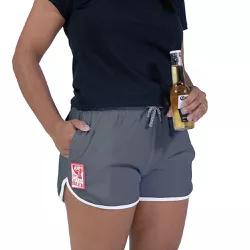 Short Feminino Cinza - CAPITÃO PIRATA