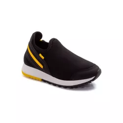 Tênis Infantil Klin Walk Mini Menino Preto Amarelo... - CARAMELADA KIDS