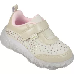 TÊNIS LUZINHA LED PAMPILI MENINA NUDE 682042 - 682... - CARAMELADA KIDS