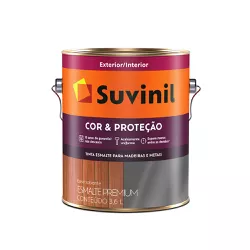  Tinta Esmalte Branco Fosco Cor e Proteção Suvinil... - Casa Costa Tintas