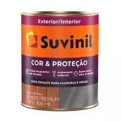 Esmalte Sintético Fosco Suvinil Cor Preto 900ml - Casa Costa Tintas