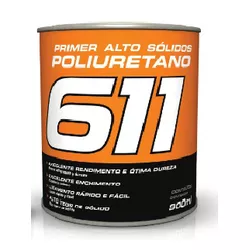 Primer Branco Hs Pu 611 (S/cat) Maxi Rubber 750 Ml - Casa Costa Tintas