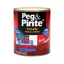 ESMALTE SINTÉTICO BRILHO COR BRANCO EUCATEX 900ML - Casa Costa Tintas