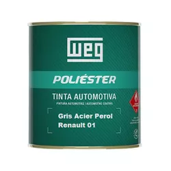 Gris Acier Perol Renault 01 Poliester W-car 900 ml - Casa Costa Tintas