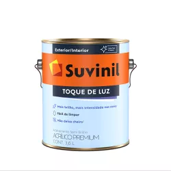 Tinta Acrílica Toque de Luz Semibrilho Branco 3,6 ... - Casa Costa Tintas
