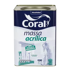 Massa Acrilica Coral 25kg - Casa Costa Tintas
