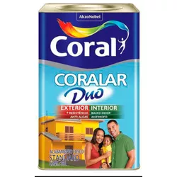 Tinta Acrilica Fosco Coralar Duo 18l - Casa Costa Tintas