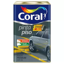 Tinta Pinta Piso Coral 18l - Casa Costa Tintas
