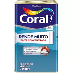 Tinta Acrilica Rende Muito Coral 18l - Casa Costa Tintas