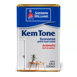 TINTA ACRÍLICO FOSCO KEM TONE 18L SHERWIN WILLIAMS - Casa do Viana