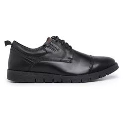 Sapato Casual Tokyo em Couro - 0600S Preto - Centuria Calçados