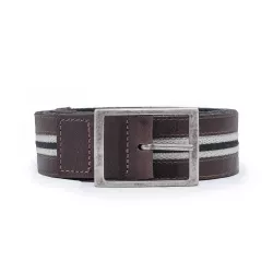 Cinto Centuria Lona Dupla Face Lona - 0458 Preto/... - Centuria Calçados
