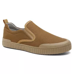 Tênis Slip On Orlando Lona Ocre - 157B Ocre - Centuria Calçados