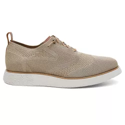 Tênis Masculino Suiça Casual Knit Bege - 5228 Bege... - Centuria Calçados