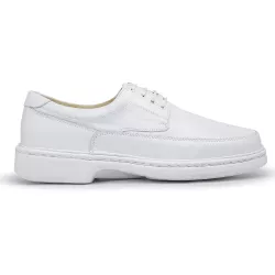 Sapato Social Masculino Conforto Antistress Branco... - Centuria Calçados