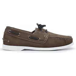 Sapato Dockside Atlanta em Couro - 849 Osso - Centuria Calçados