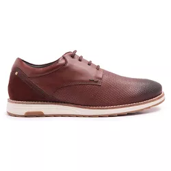 Sapato Casual Luxor em Couro - ES20013 Havana - Centuria Calçados