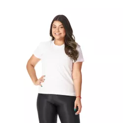 Camiseta Básica Feminina Branca - CAM-FEM-BRANCO - CHIELLA