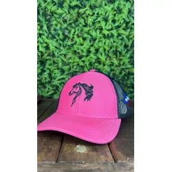 Boné Infantil Country Sertanejo Cavalo Cor Pink - ... - CLUB 21 COUNTRY