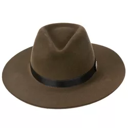 Chapéu Fedora Unissex Ferrugem com Bandinha de Cet... - CLUB 21 COUNTRY