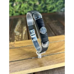 Pulseira de Couro Country Unissex Premium São Bent... - CLUB 21 COUNTRY