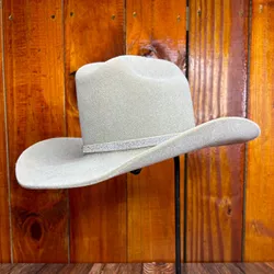 Chapéu Infantil Country Diamond Gelo Aba 9 Aveluda... - CLUB 21 COUNTRY