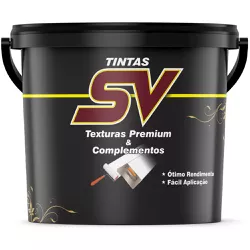 Textura Acrílica Rugosa Branco bald... - Almeida Construart e Soluções