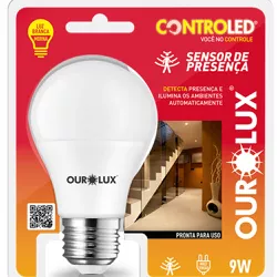 Lâmpada Inteligente Controled Senso... - Almeida Construart e Soluções