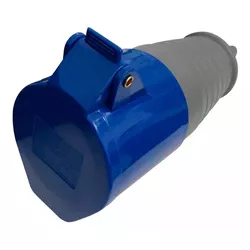 Acoplamento 2P+T 32A 220/240V Azul ... - Almeida Construart e Soluções