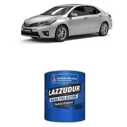 Tinta Automotiva Poliéster Prata Su... - Almeida Construart e Soluções