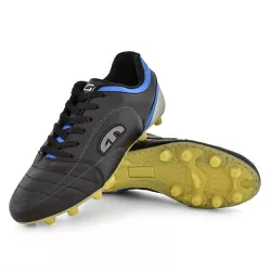 Chuteira De Campo Masculina EGM Flex Trava Fixa Pr... - COMPRESHOES